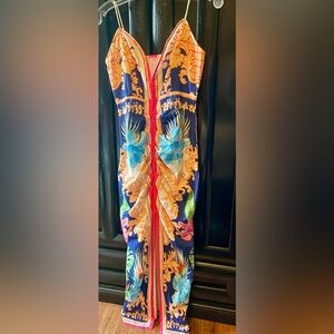 SHEIN Colourful long dress